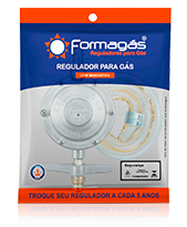 Regulador Saco Plástico 1020 c/ Mangueira 80cm